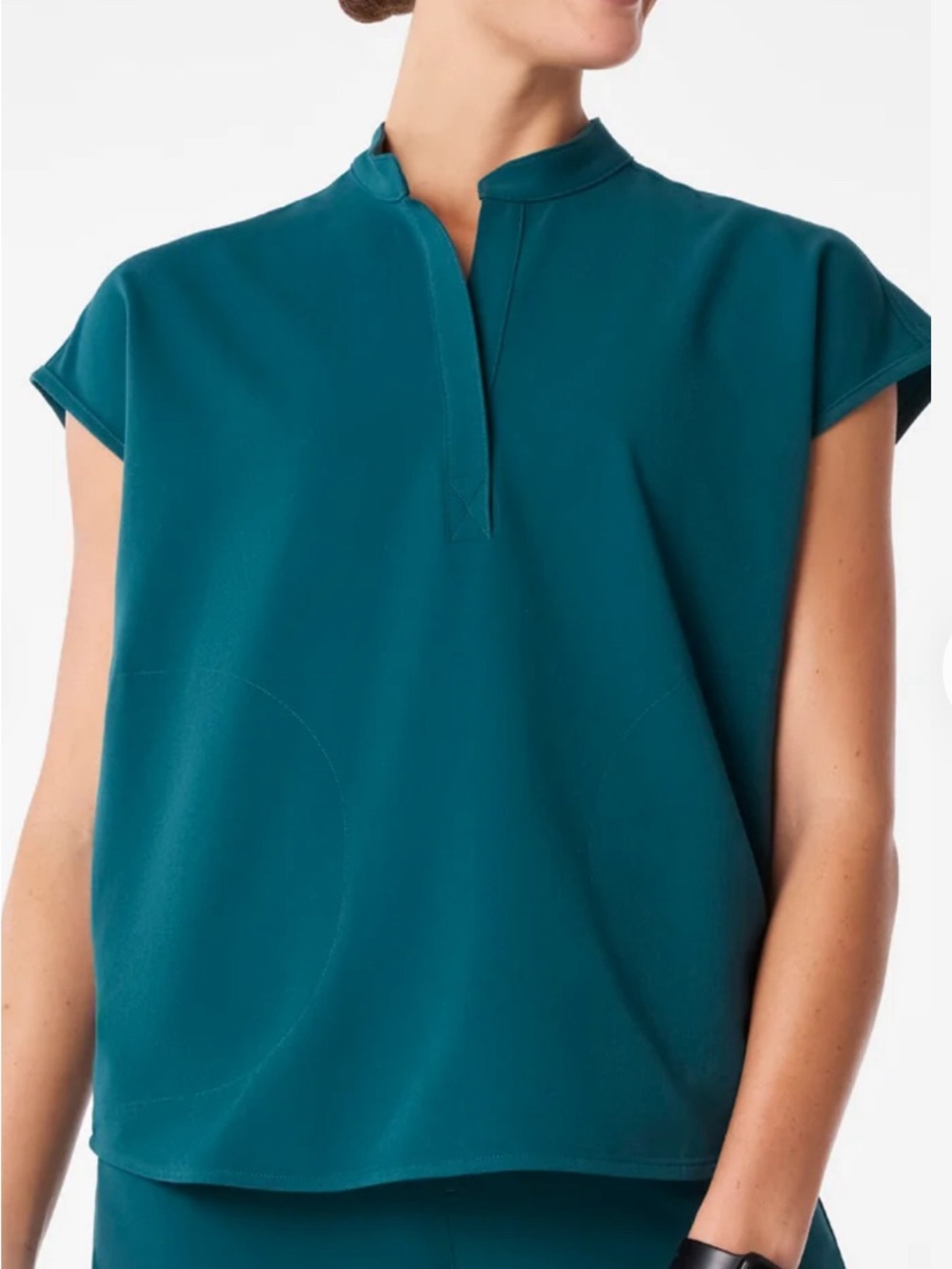 FIGS Caribbean blue rafaela oversized XS